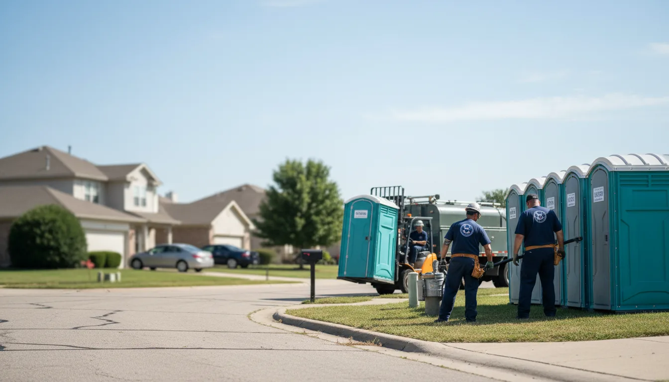 Porta Potty Rental in Hurst, IL near me